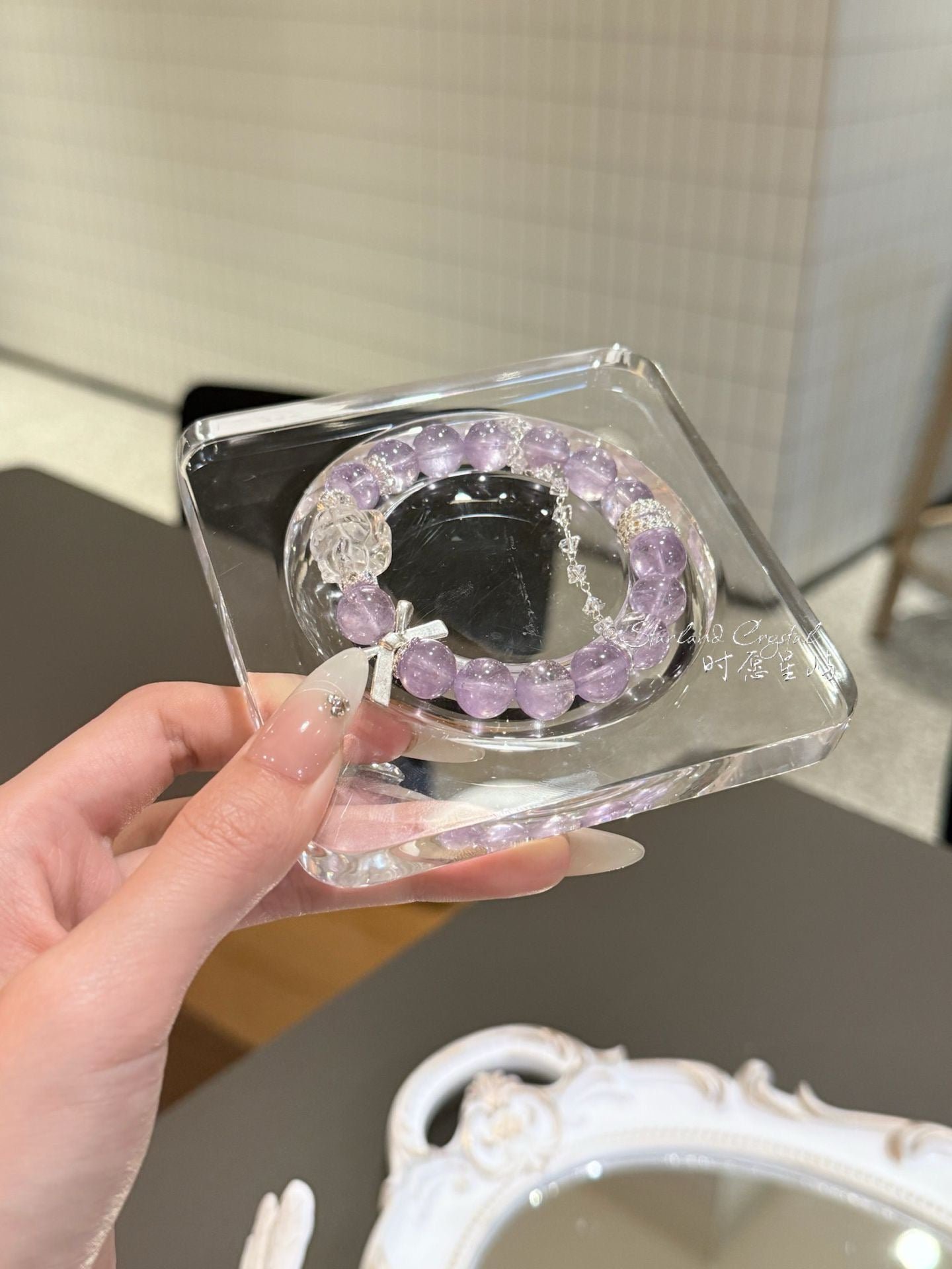 Amethyst Moon Spirit Fox Bracelet